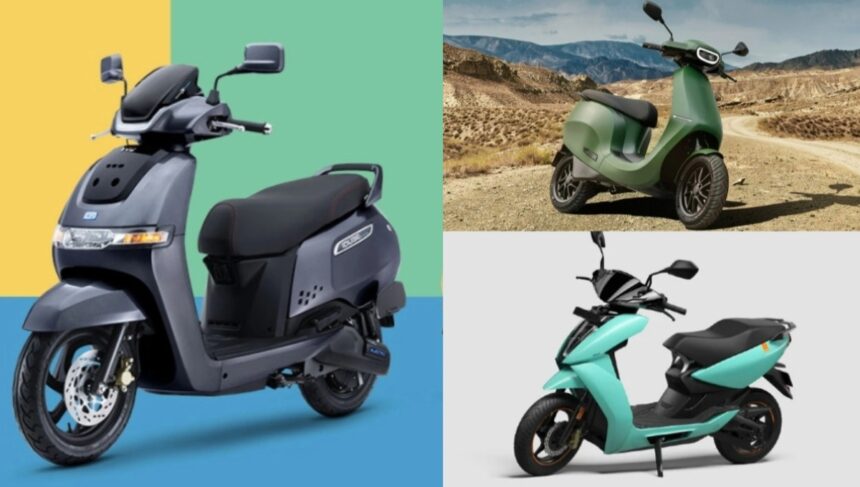 Top 3 Fast-Charging Electric Scooters 2025: Ola S1 Pro, Ather 450X And TVS iQube with 140-180 km Range