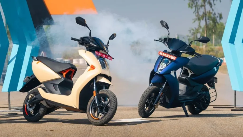 Ather 450S: Smart Electric Scooter with 122 km Range and Price Starting at ₹1.29 Lakh