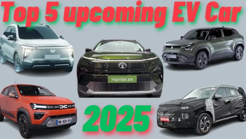 Top 5 Upcoming Electric SUVs in India 2025: Long Range 500-700 km, Powerful Performance Starting at ₹17.5 Lakh