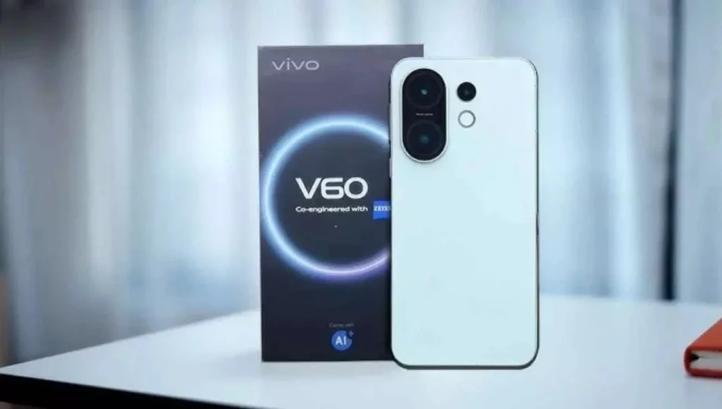 Vivo V60: 6500mAh Battery, 50MP Triple Camera, Powerful Performance, 16GB RAM