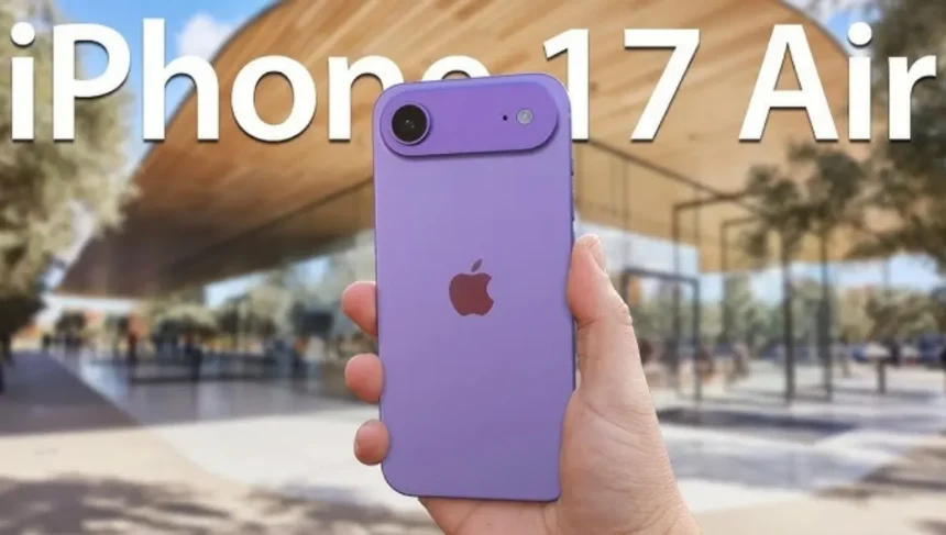 Apple iPhone Air Slim Design, 48MP Camera, Brilliant Display and Premium Price
