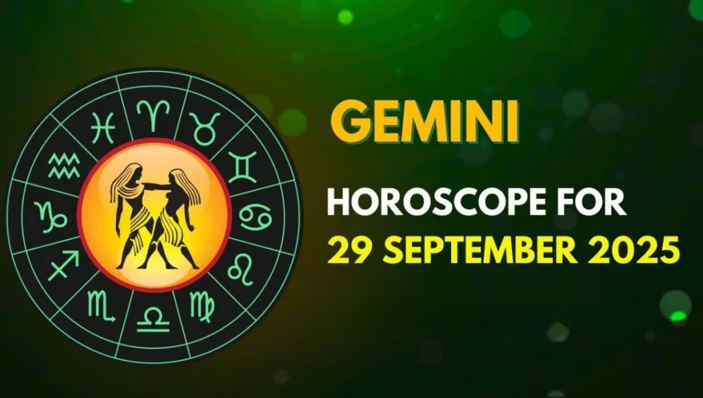 Aaj Ka Rashifal 29 September 2025: Gemini Horoscope Today for Success, Family Peace and Prosperity