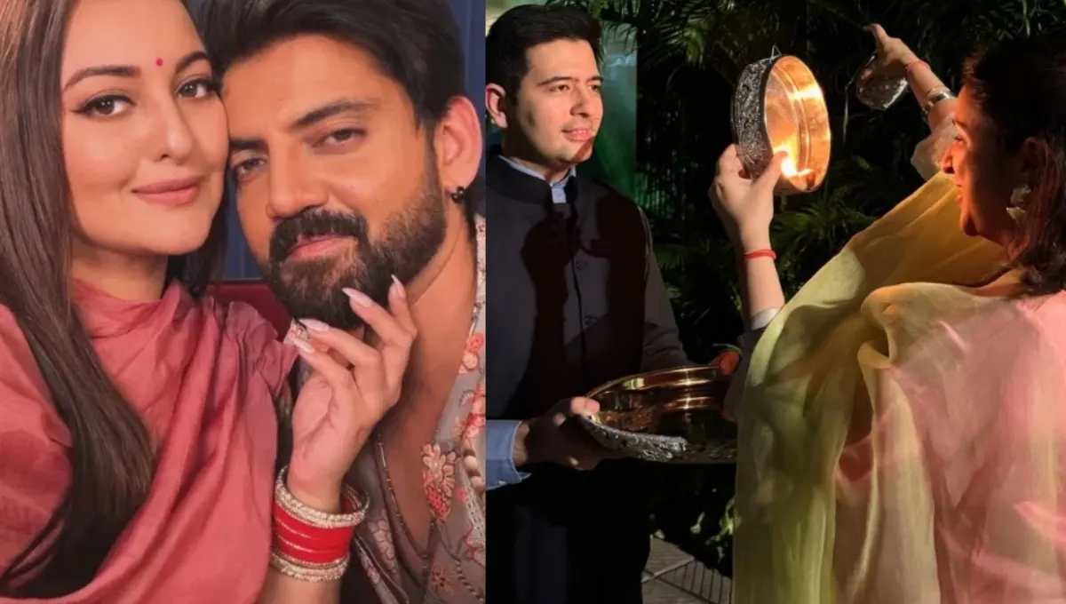 Karwa Chauth 2025: Bollywood Celebs Parineeti Chopra, Sonakshi Sinha Celebrate With Love
