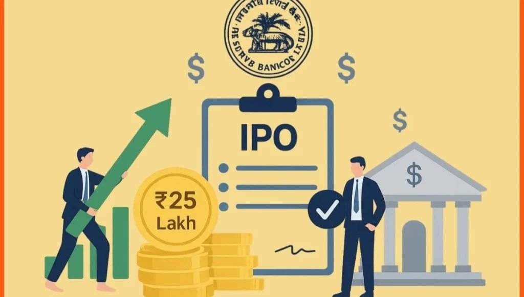RBI Proposal: Bank Loan Limit on Shares Raised to 1 Crore, IPO to 25 Lakh