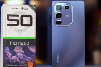 Infinix Note 50 4G: AMOLED Display, 5200mAh Battery and Powerful Performance