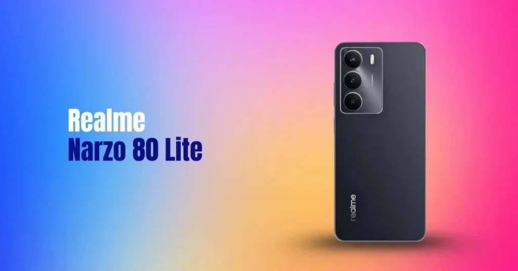 Realme Narzo 80 Lite: 6.74-inch LCD, 6300mAh Battery, Dual SIM Realme Narzo 80 Lite