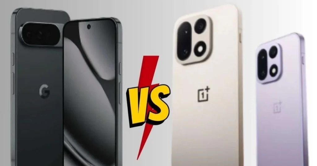 OnePlus 15 vs Google Pixel 10