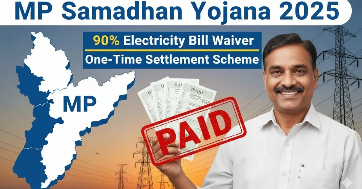 MP Launches Samadhan Yojana: No More Burden of Electricity Bills