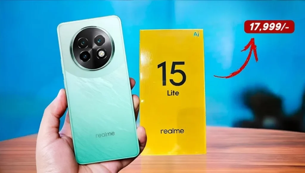 Realme 15  Lite Launch Price ₹17,999: Premium Features Like 120Hz OLED and IP65 Rating
