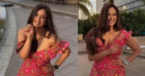 Shweta Tiwari Glamorous Photos 2025: Off-Shoulder Look at 45, Viral Style