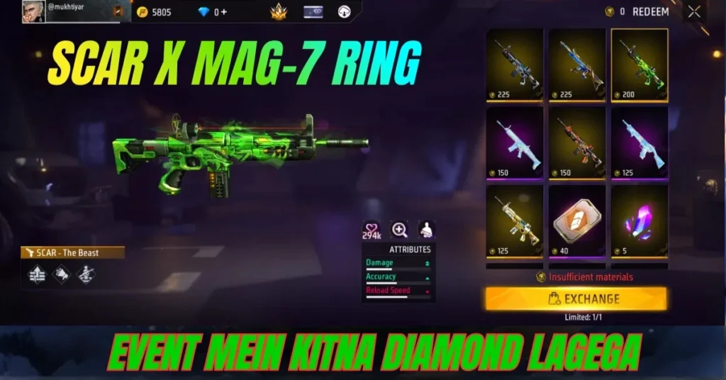 SCAR x MAG-7 Ring QR Code Event 2025