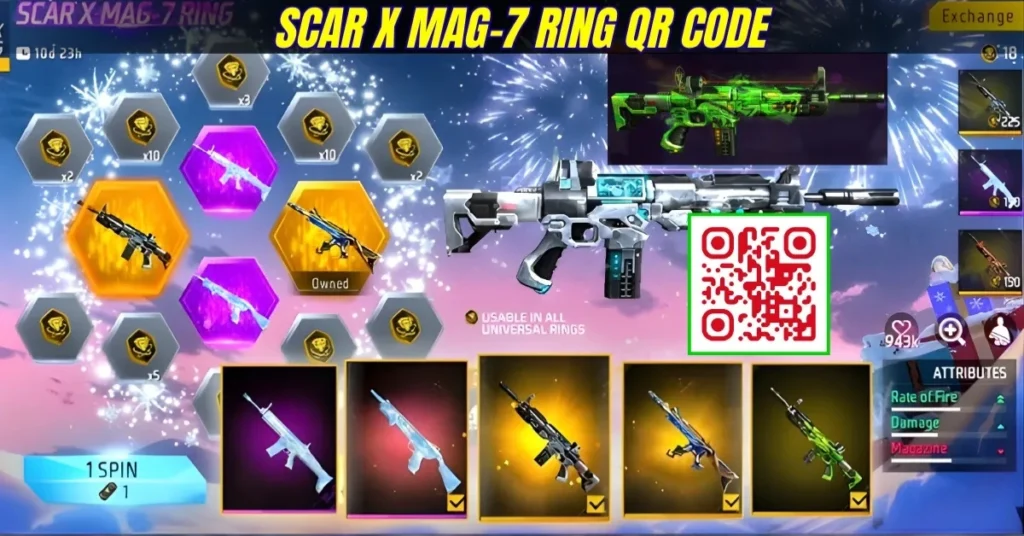 SCAR x MAG-7 Ring QR Code Event 2025