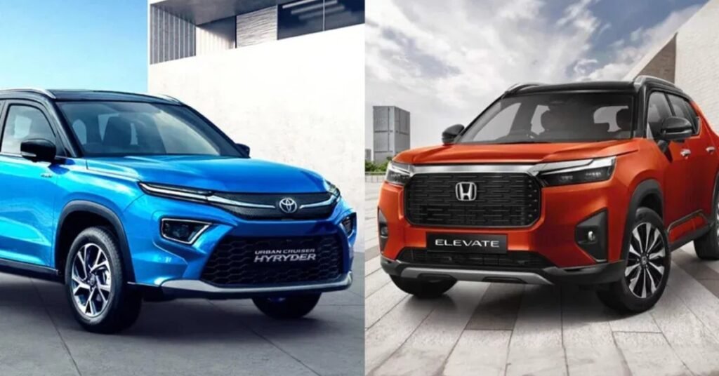 Honda Elevate vs Toyota Hyryder