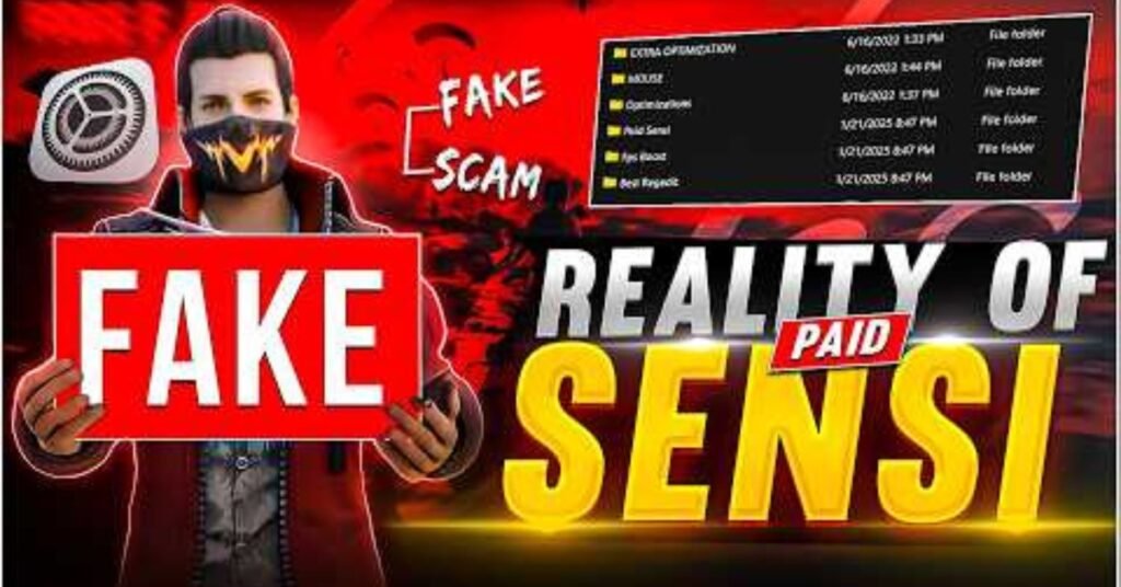 7Sensi Free Fire Scam