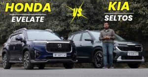 Kia Seltos Hybrid vs Honda Elevate Hybrid